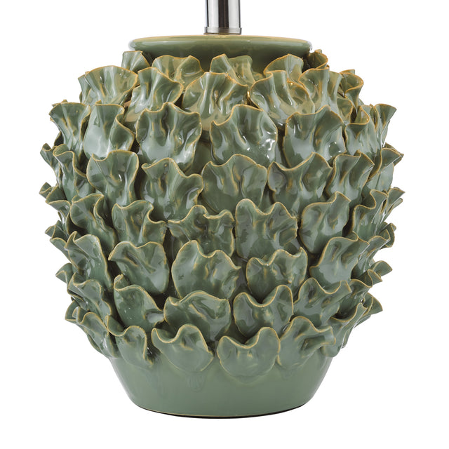 Ailsa Ceramic Table Lamp Green Base Only