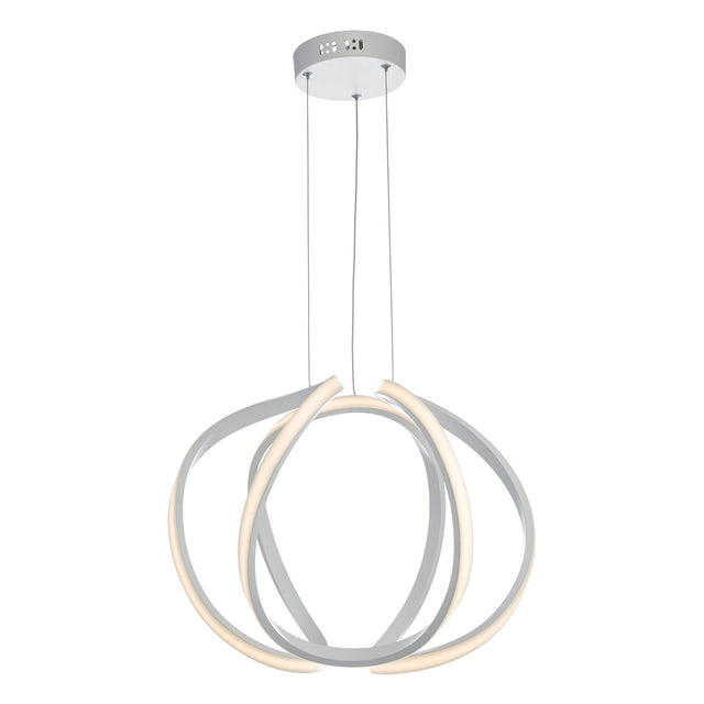 Alonsa Pendant Small White LED