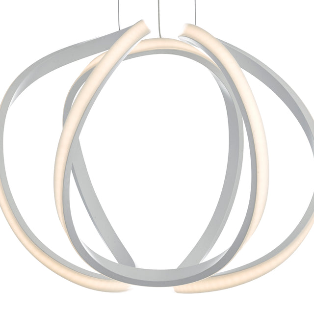 Alonsa Pendant Small White LED