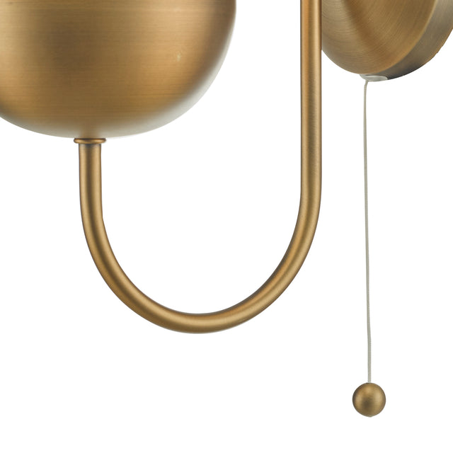 Andre Wall Light Aged Brass