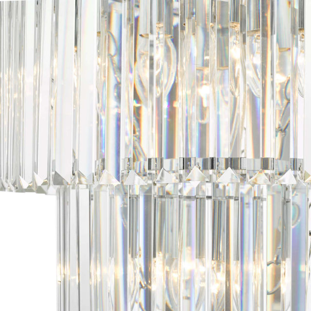 Angel 28 Light Chandelier Crystal Polished Chrome