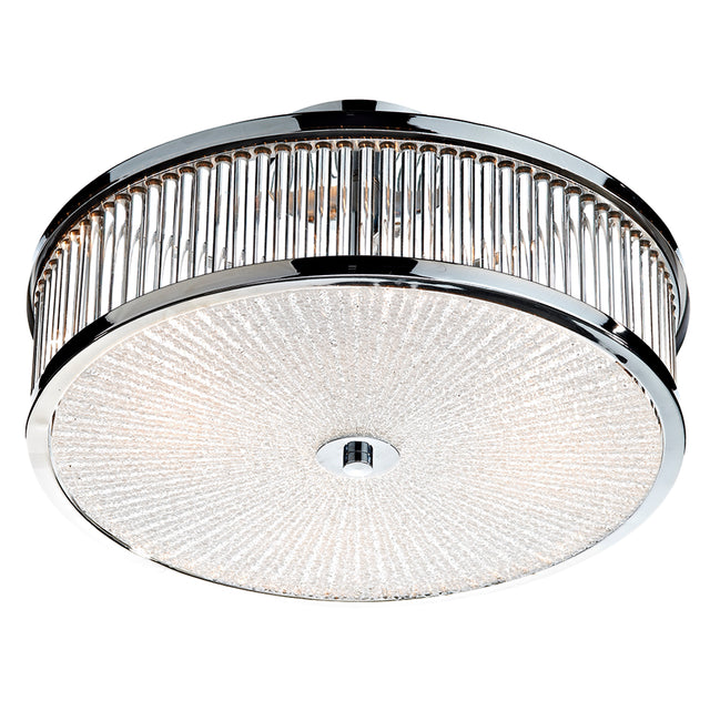 Aramis 3 Light Glass Flush