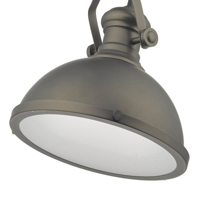 Arona Pendant Antique Pewter & Glass