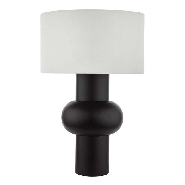 Arran Table Lamp Black With Shade