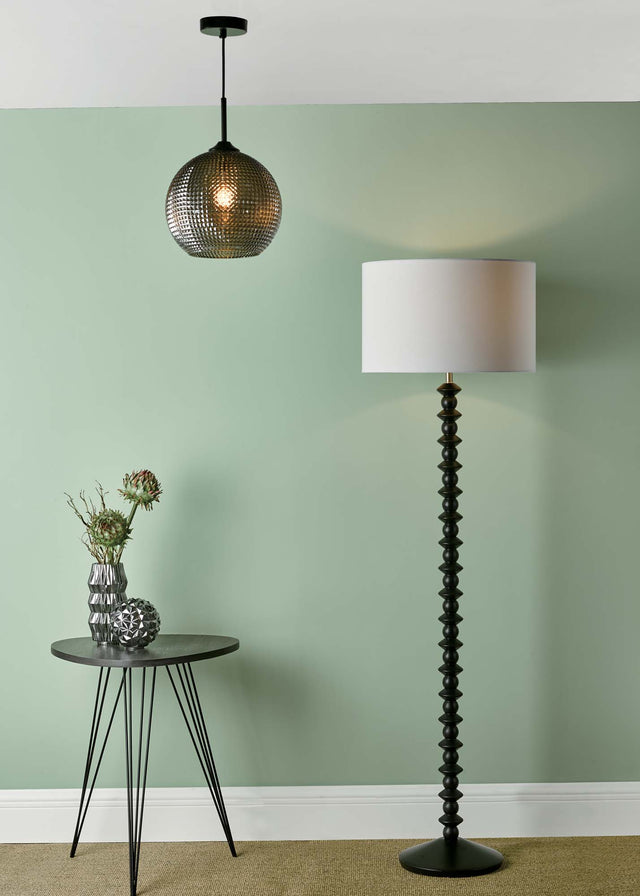 Azana Floor Lamp Matt Black Base Only