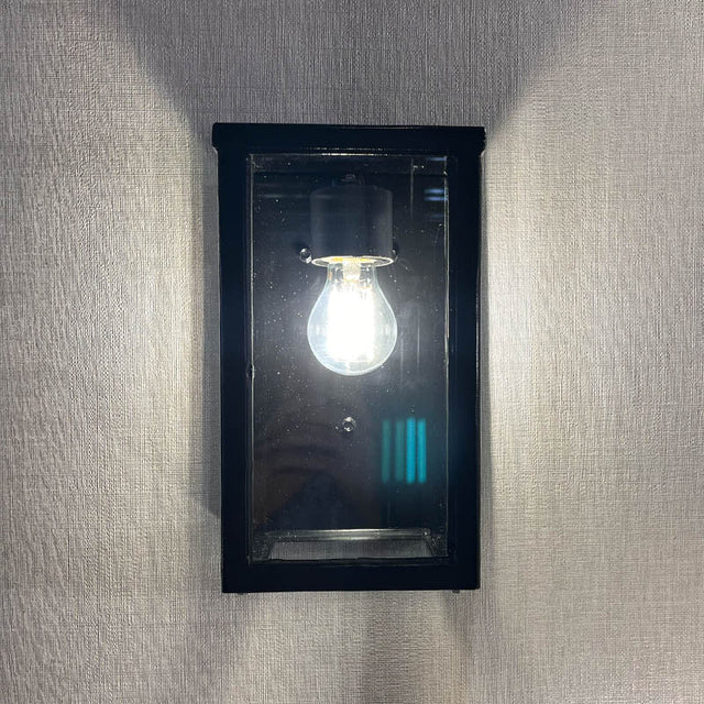 Contemporary flushed wall light