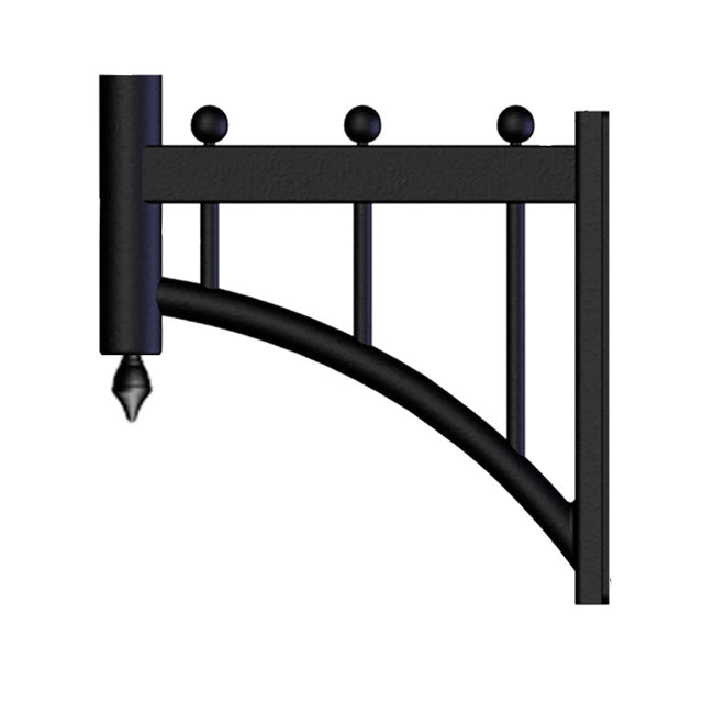 Courtyard wall bracket