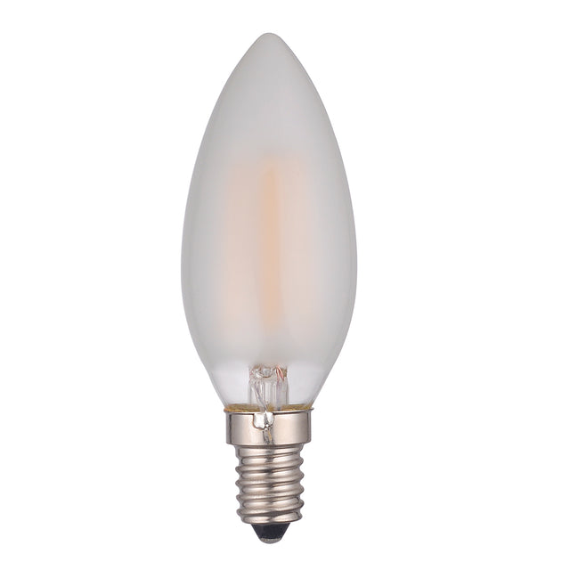 E14 LED CANDLE LAMP 4W 450LM FROSTED