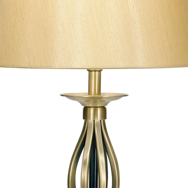 Bybliss Table Lamp Antique Brass With Shade