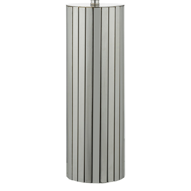 Cassandra Table Lamp Polished Chrome With Shade