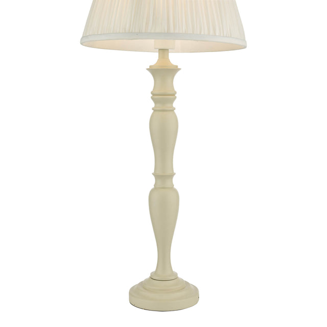 Caycee Table Lamp Cream Base Only