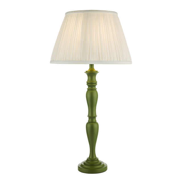 Caycee Table Lamp Green Base Only