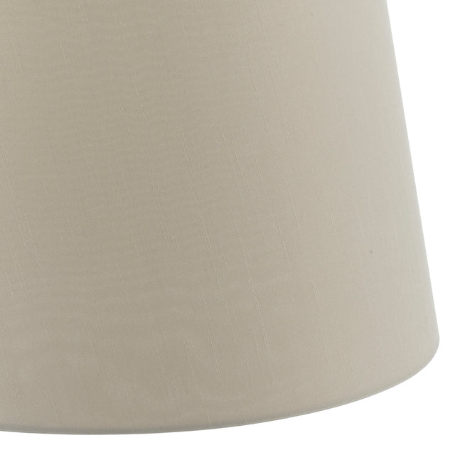 Cezanne Ecru Faux Silk Tapered Drum Shade 35cm