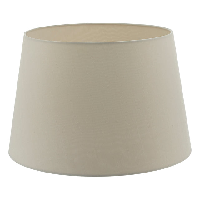 Cezanne Ecru Faux Silk Tapered Drum Shade 40cm