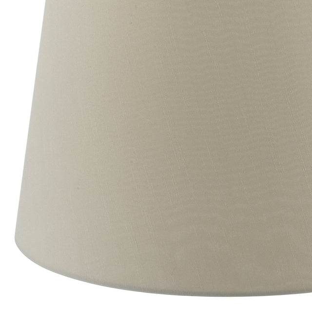 Cezanne Ecru Faux Silk Tapered Drum Shade 40cm