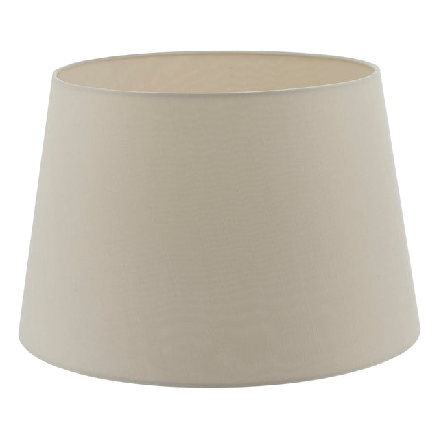 Cezanne Ecru Faux Silk Tapered Drum Shade 45cm