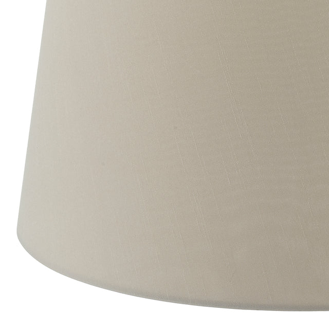 Cezanne Ecru Faux Silk Tapered Drum Shade 45cm