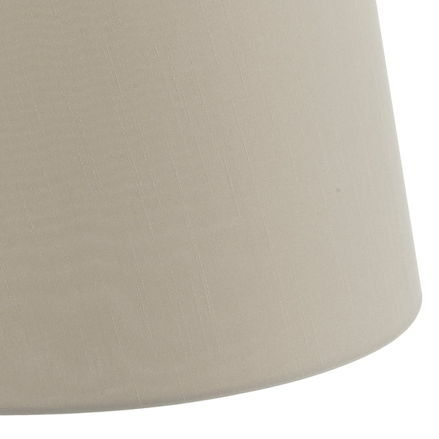 Cezanne Ecru Faux Silk Tapered Drum Shade 45cm