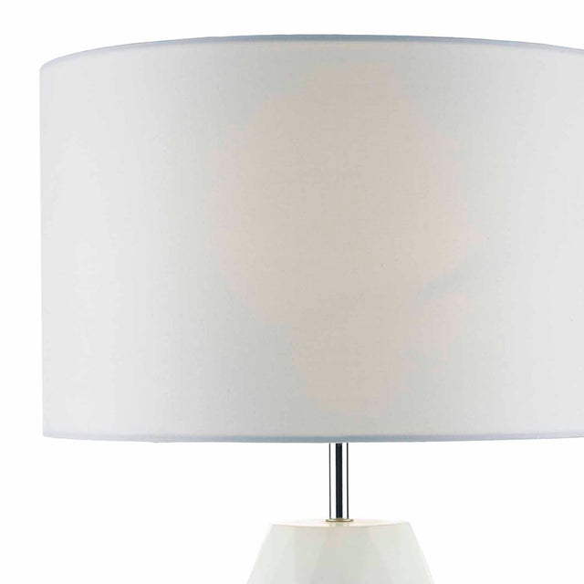 Ciara Table Lamp White With Shade