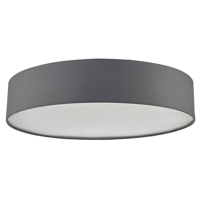 Cierro 6 Light Flush Grey 80cm