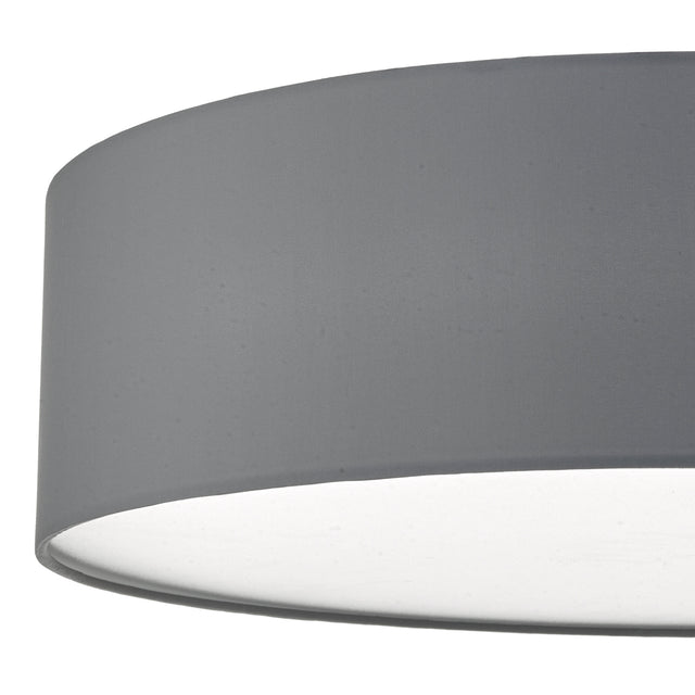 Cierro 4 Light Flush Grey 60cm