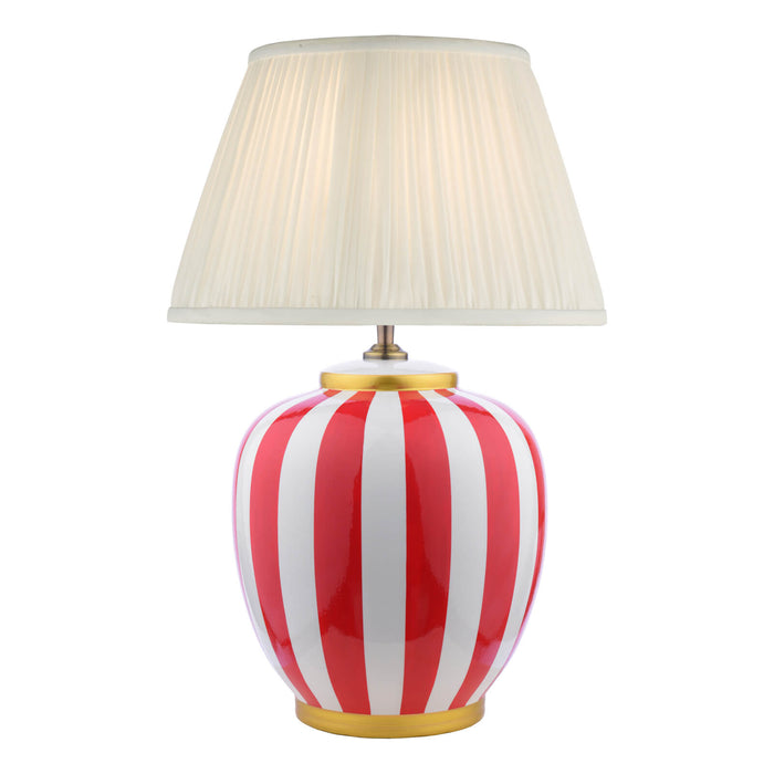 Circus Ceramic Table Lamp Yellow & White Base Only