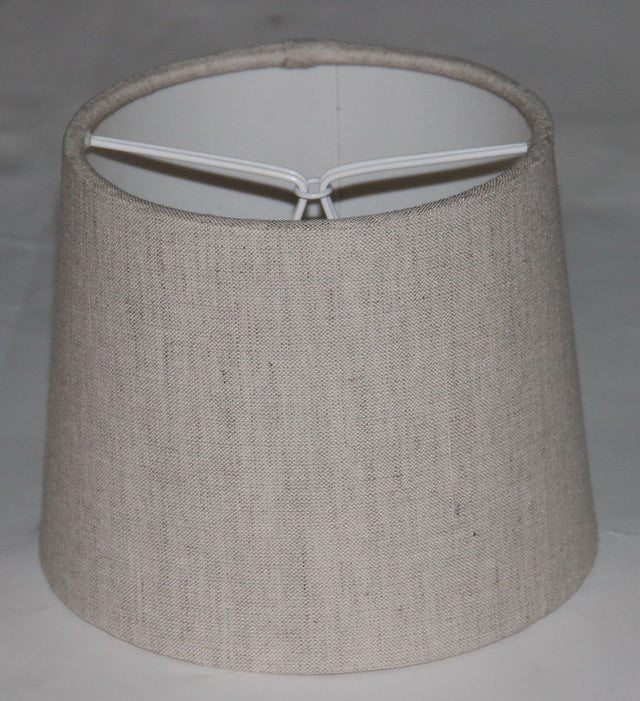 IVORY COLOUR FABRIC CLIP-ON SHADE