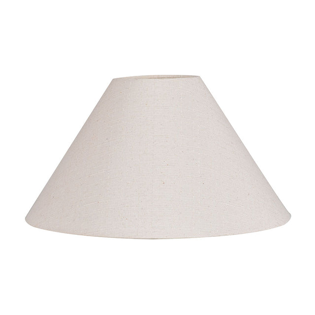 CREAM PLAIN LINEN COOLIE SHADE