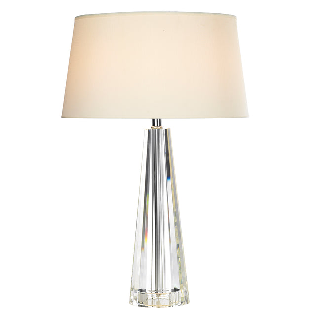 Cyprus Table Lamp Crystal With Shade