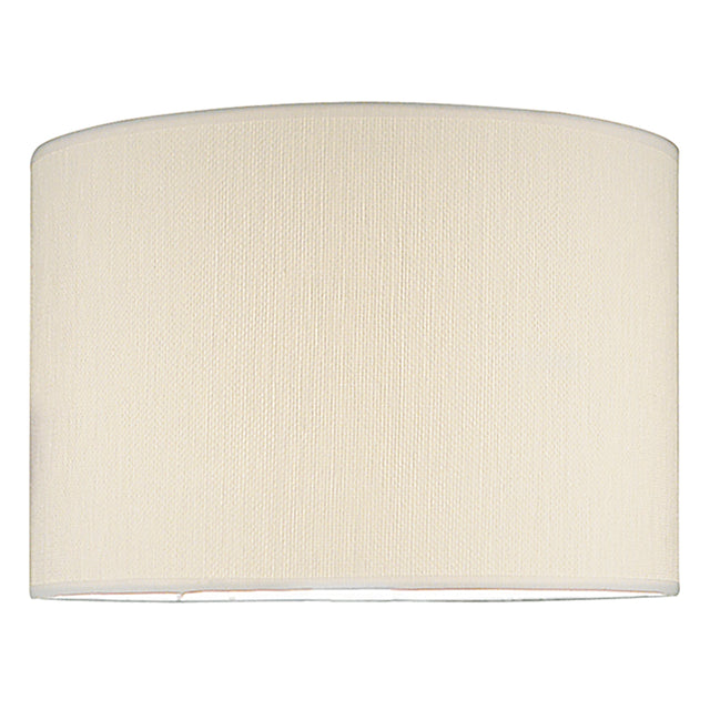 Delta Ivory Cotton Drum Shade 38cm