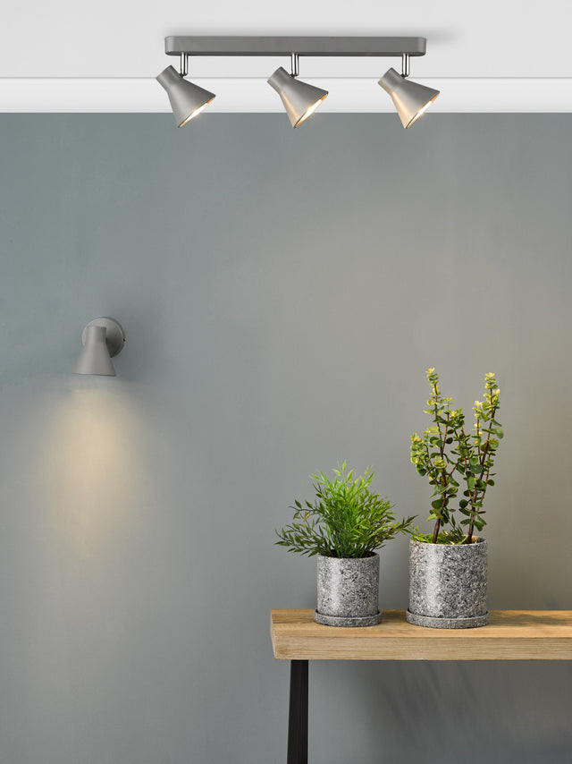 Diza Single Wall Spotlight Matt Grey