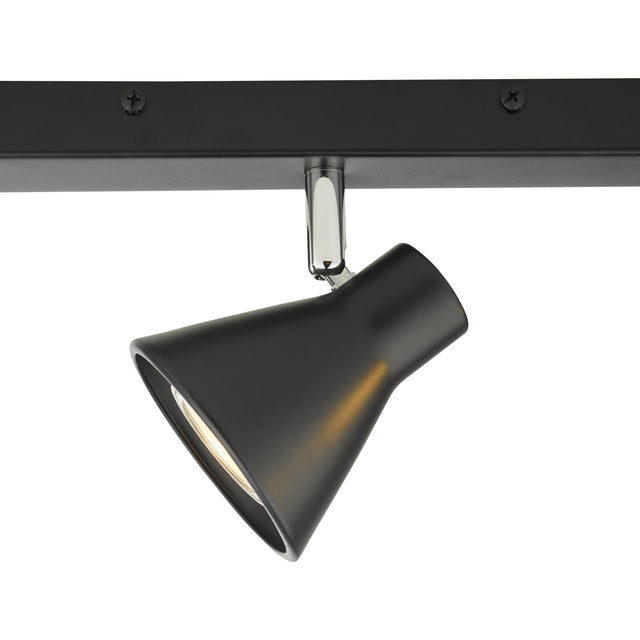 Diza 3 Light Bar Spotlight Matt Black