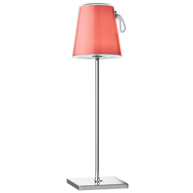 Egor Rechargeable Table Lamp Polished Chrome and Colour Changing LED