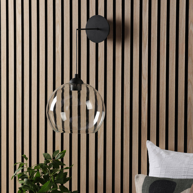 Eileen Pendnant/Wall Light Matt Black LED Fitting Only