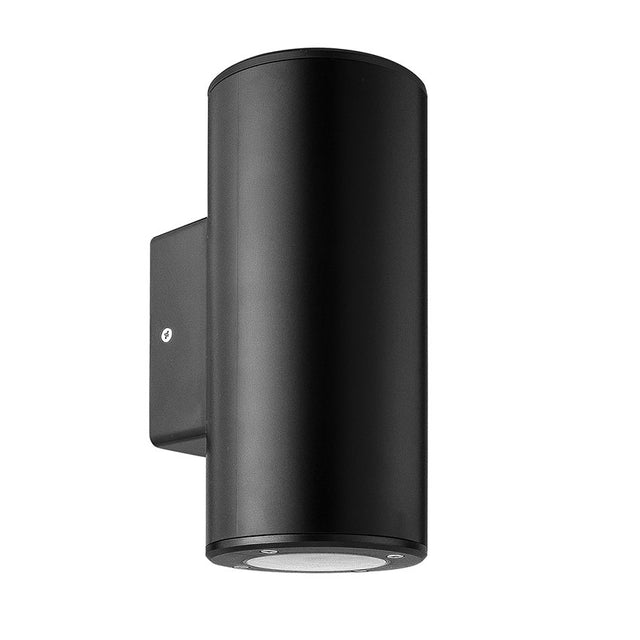 POLYCARBONATE CORROSION PROOF OUTDOOR WALL LIGHT - BLACK FINISH