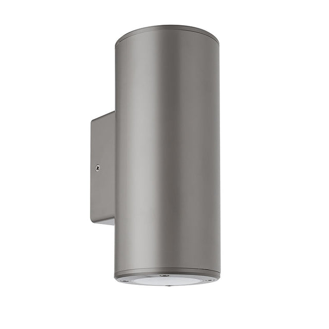 POLYCARBONATE CORROSION PROOF OUTDOOR WALL LIGHT - GREY FINISH