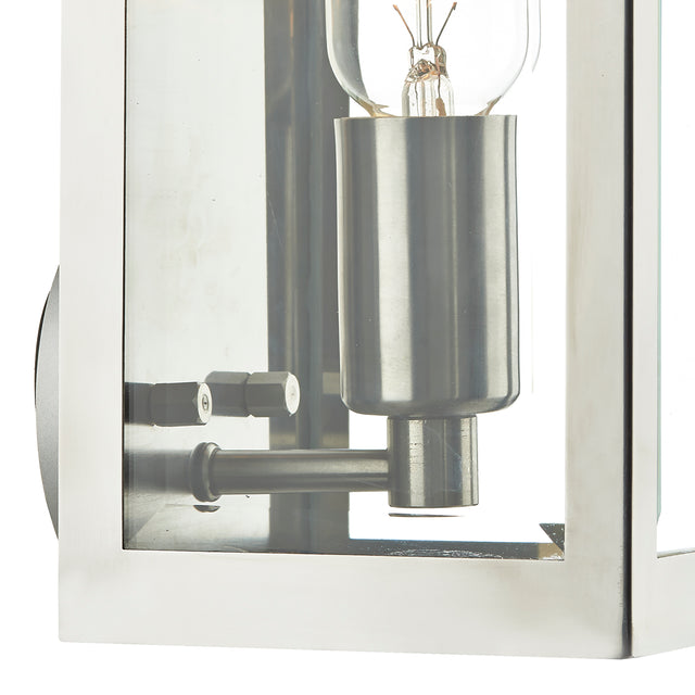 Era Outdoor Wall Light Stainless Steel Glass IP44