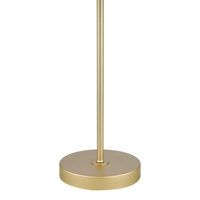 Fenella Table Lamp Gold Leaf With Seagrass Shade