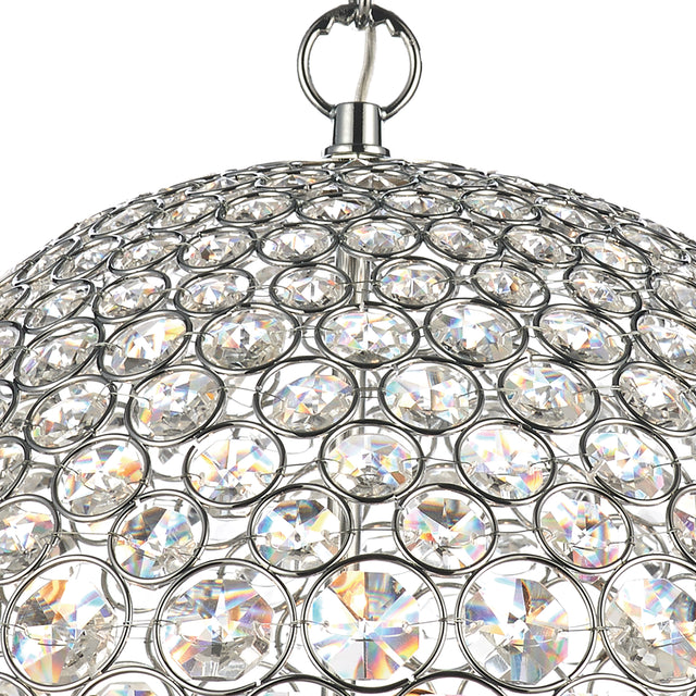 Fiesta 5 Light 35CM Pendant Polished Chrome