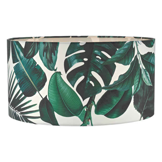 Filip Green Leaf Print Easy Fit Shade 35cm