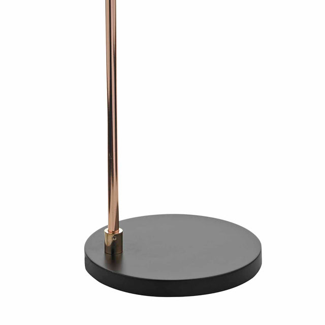 Frederick Task Floor Lamp Black & Copper