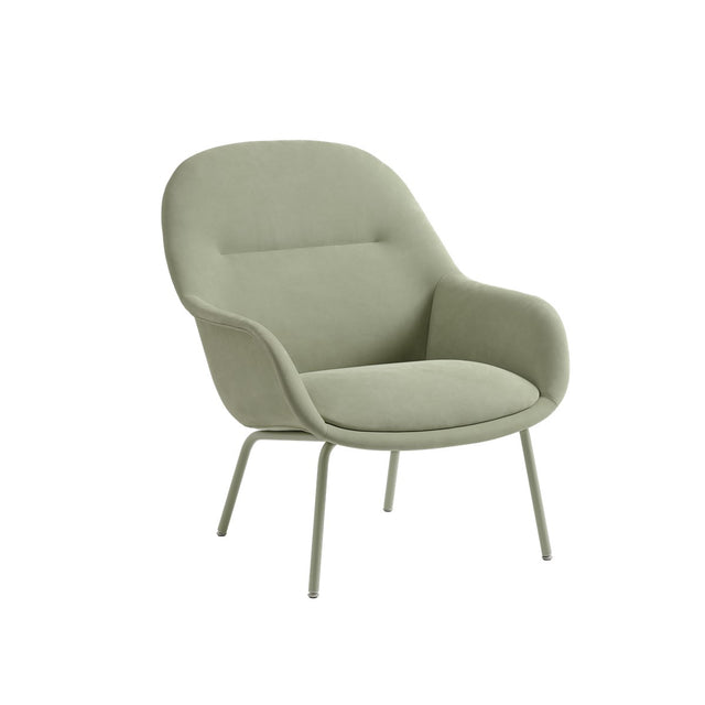 Fiber Lounge Armchair Tube Base