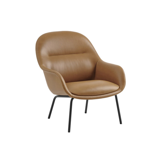 Fiber Lounge Armchair Tube Base