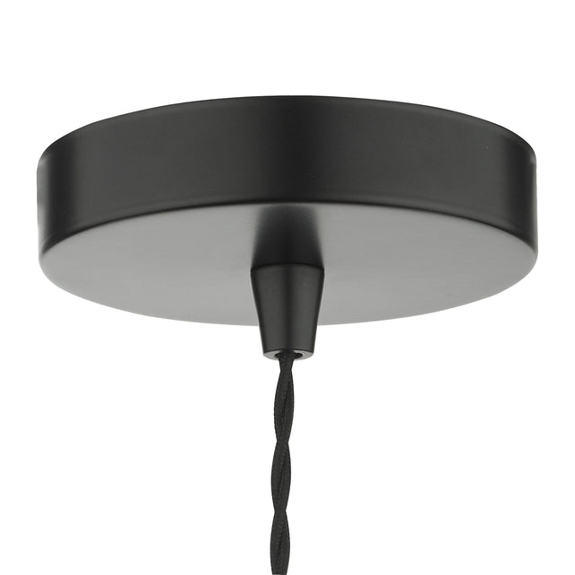 Gaucho 1 Light Single Pendant Black And Copper