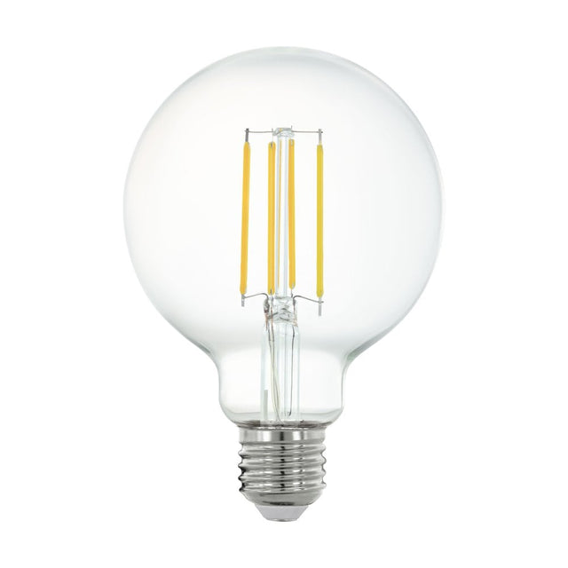 LED Filament G95 Globe CLEAR 6W 630Lumen