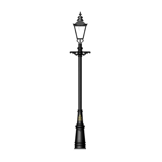 Victorian traditional cast iron lamp post