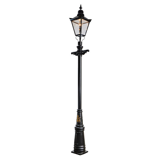 Victorian traditional cast iron lamp post