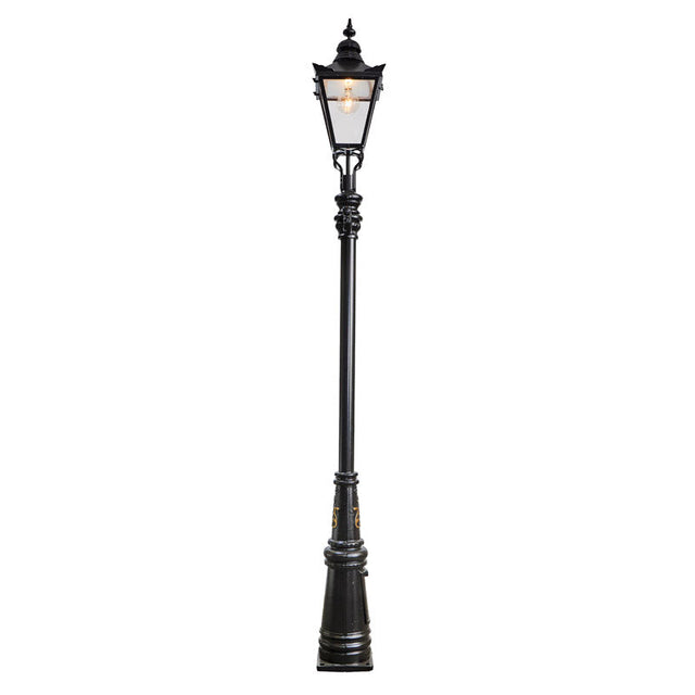 Victorian traditional cast iron lamp post