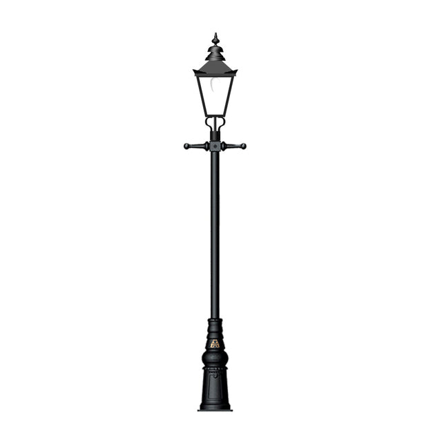 Victorian traditional cast iron lamp post