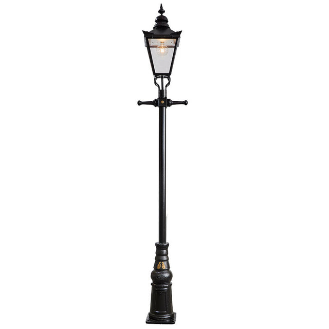 Victorian traditional cast iron lamp post